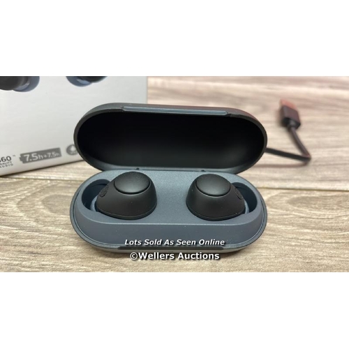 9492 - SONY WF-C700N NOISE CANCELLING IN-EAR HEADPHONES / POWERS UP / APPEARS NOT TO CONNECT TO BLUETOOTH /... 