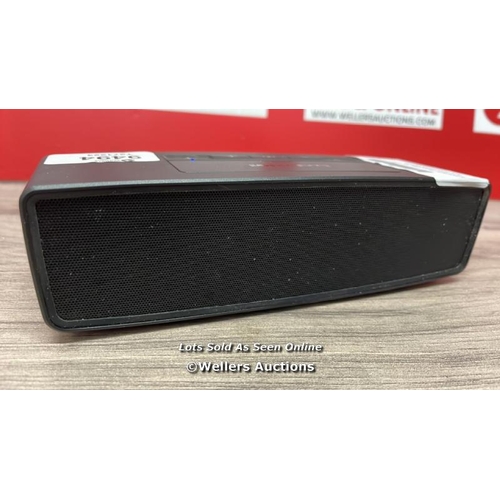 9494 - BOSE SOUNDLINK MINI 2 SE SPEAKER / POWERS UP / CONNECTS TO BLUETOOTH AND PLAYS MUSIC / WITHOUT ACCES... 