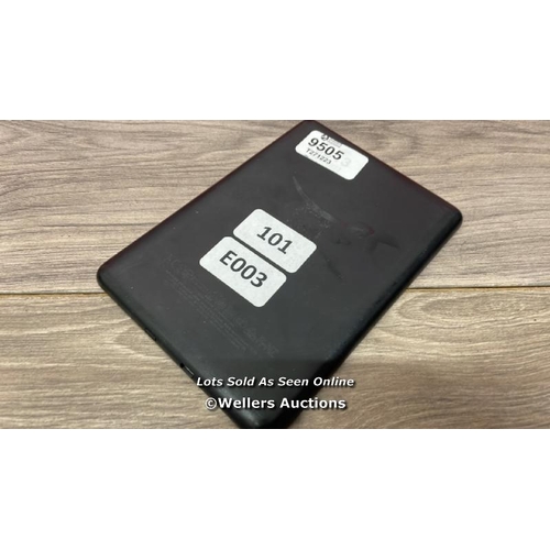 9505 - AMAZON KINDLE / 10TH GEN (2019) / J9G29R / RESTORED TO FACTORY DEFAULTS [101-07/09] / T58