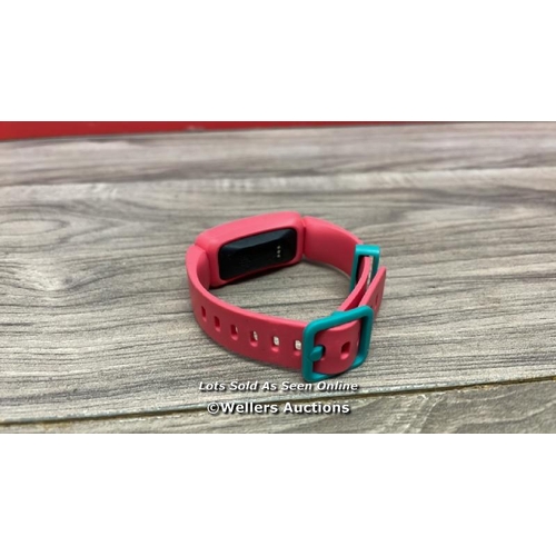 9513 - FITBIT ACE 2 CHILDRENS ACTIVITY TRACKER / WITHOUT CHARGER / WITHOUT BOX / UNTESTED / MINIMAL SIGNS O... 