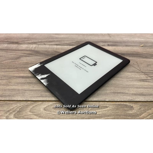 9547 - AMAZON KINDLE - 10TH GENERATION (2019) / J9G29R / POWERS UP & APEARS FUNCTIONAL / RESTORED TO FACTOR... 