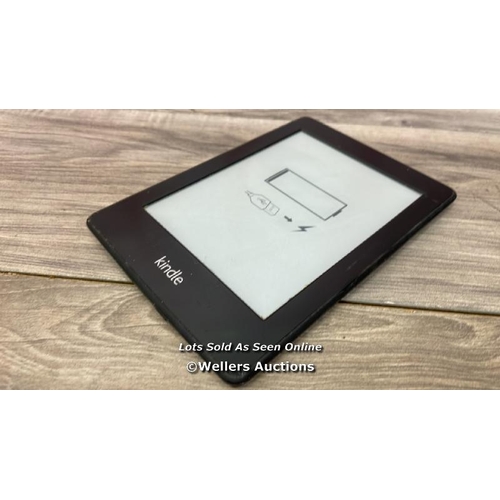 9550 - AMAZON KINDLE PAPERWHITE / 5TH GEN / EY21 / FACTORY SETTINGS RESTORED / T58