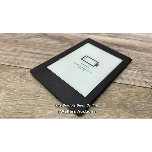 9561 - AMAZON KINDLE PAPERWHITE / RESTORED TO FACTORY DEFAULTS / T58