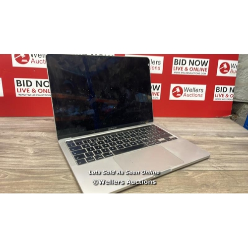 9570 - APPLE MACBOOK PRO / MODEL A2251 / SERIAL: C02CL0XZML7M - ACTIVATION LOCK / DAMAGED / SEE PHOTOS / T5... 