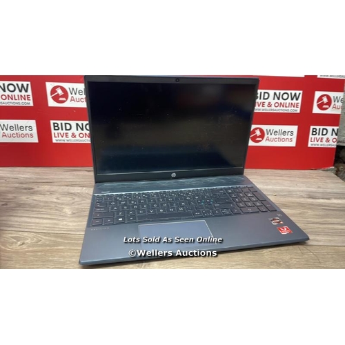 9572 - HP PAVILION MODEL 15-CW1017NO / 500GB SSD / 8GB RAM / RYZEN 5-5300U @ 2.10GHZ / SN: 5CD9486YJJ / WIN... 