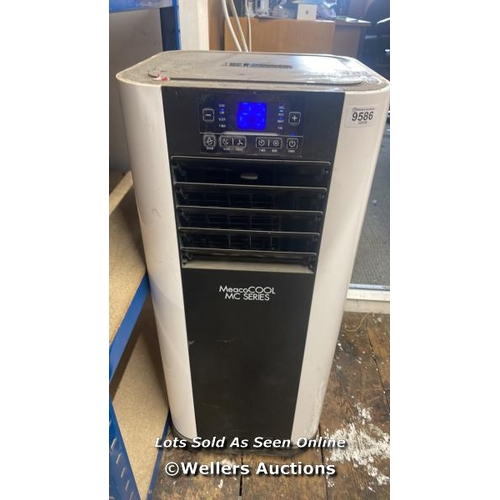 9586 - MEACO COOL MC SERIES AIR CONDITIONER / POWERS UP / APPEARS FUNCTIONAL / SIGNS OF USE