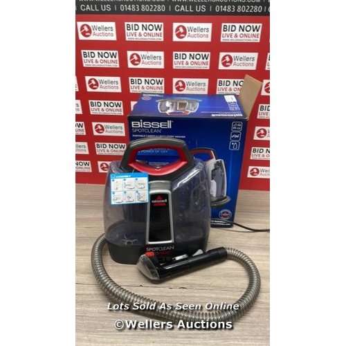 2015 - BISSELL SPOT CLEANER - 36981 / POWERS UP, NOT FULLY TESTED, MINIMAL SIGNS OF USE / A21