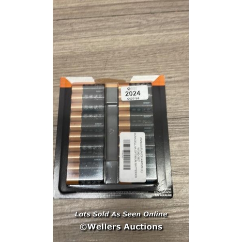 2024 - DURACELL AA OPTIMUM BATTERIES / NEW, OPENED PACKAGE / A21