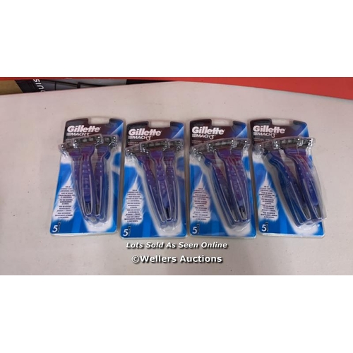 2045 - MACH 3 DISPOSABLE RAZORS / NEW, SEE IMAGES / A22