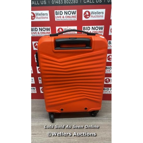 2074 - AMERICAN TOURISTER JET DRIVER 55CM CARRY ON HARDSIDE SPINNER CASE / SIGNS OF USE / A20