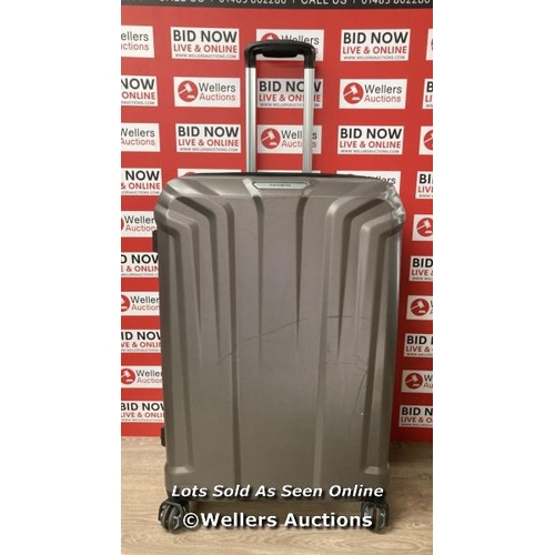 2100 - SAMSONITE ENDURE 2PC. HARDSIDE LUGGAGE SET, SIGNS OF USE, COMBINATION IS LOCKED AND ZIP IS FINE / P6