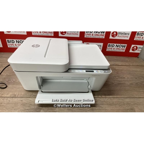 2128 - HP DESKJET 4120E HP+ ALL-IN-ONE COLOUR PRINTER / POWERS UP / SIGNS OF USE / A11