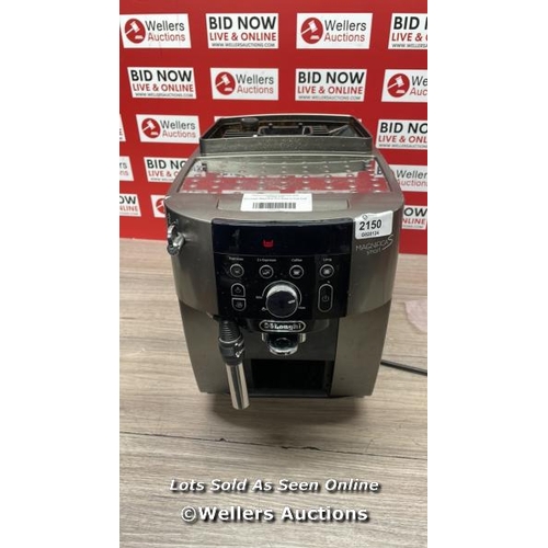 2150 - DE'LONGHI MAGNIFICA EVO BEAN TO CUP COFFEE MACHINE - ECAM290.83.TB / INCOMPLETE, POWERS UP / A13