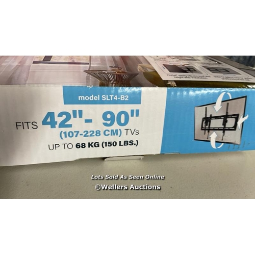 2347 - SANUS SLT4-B2 LARGE TILT WALL MOUNT / NEW UNOPENED BOX / E32