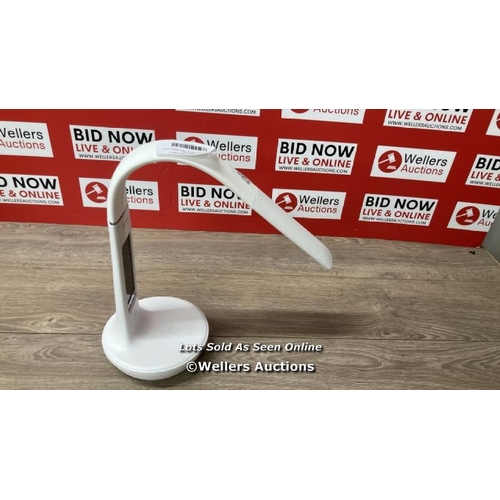 2360 - OTTLITE WELLNESS LED DESK LAMP / NO POWER SUPPLY, MINIMAL SIGNS OF USE / E38