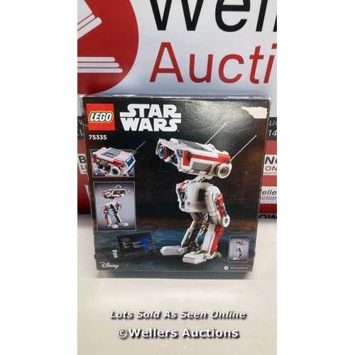 3016 - STAR WARS LEDO NO. 75335 BD-1, LOOSE IN BOX, UNCHECKED FOR COMPLETENESS  / G79