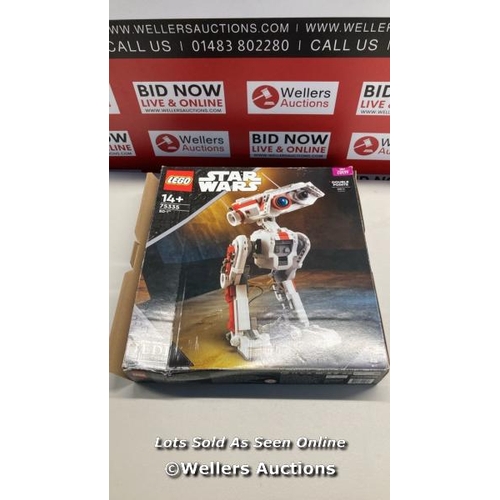 3016 - STAR WARS LEDO NO. 75335 BD-1, LOOSE IN BOX, UNCHECKED FOR COMPLETENESS  / G79