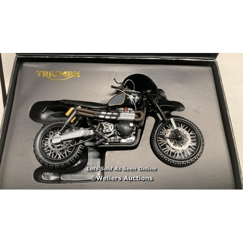 3022 - HORNBY HOBBIES TRIUMPH SCRAMBLER 1200 / AS FOUND  / G79