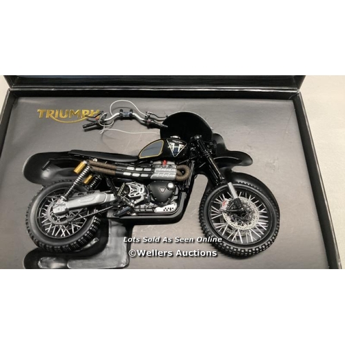 3022 - HORNBY HOBBIES TRIUMPH SCRAMBLER 1200 / AS FOUND  / G79