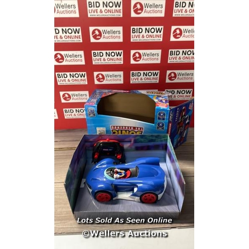 3036 - CARRERA TOYS SONIC THE HEDGEHOG RC CAR / AS FOUND  / G80