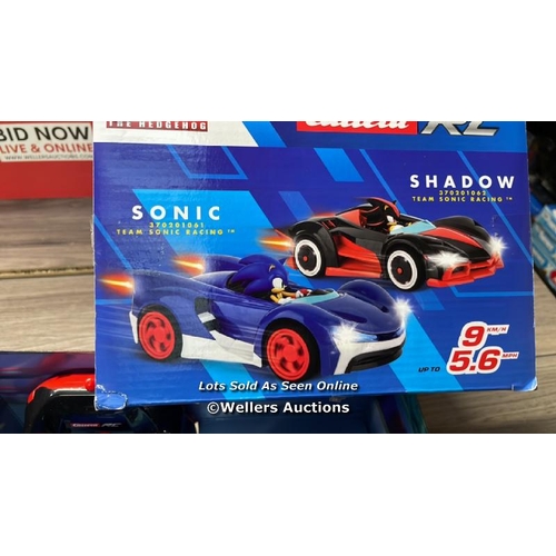 3036 - CARRERA TOYS SONIC THE HEDGEHOG RC CAR / AS FOUND  / G80