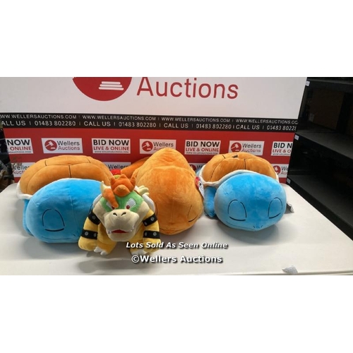 3050 - 4X  POKAMON PLUSH TOYS / G73