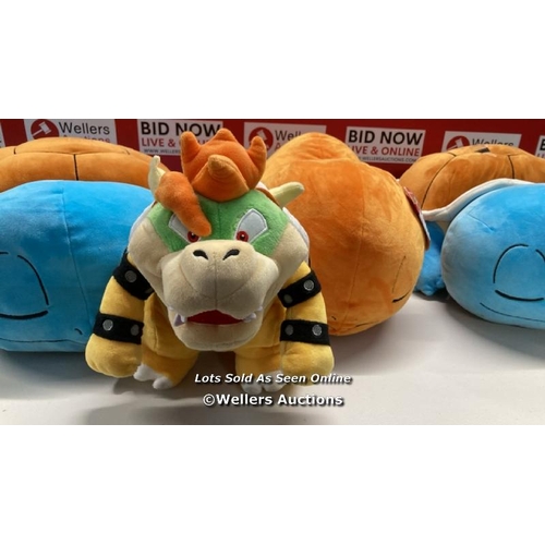 3050 - 4X  POKAMON PLUSH TOYS / G73