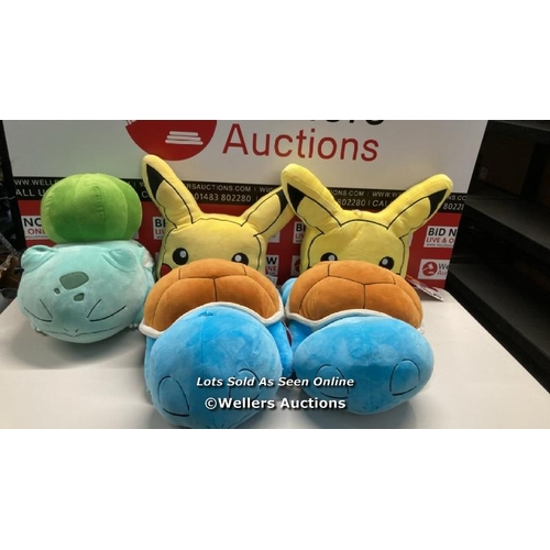 3052 - 5X  POKAMON PLUSH TOYS / G74