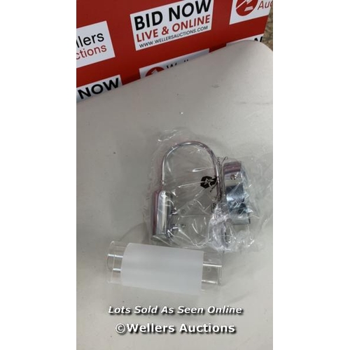 3173 - JOHN LEWIS ANYDAY LIMBO WALL LIGHT, CHROME / UNTESTED / MINIMAL SIGNS OF USE  / G45