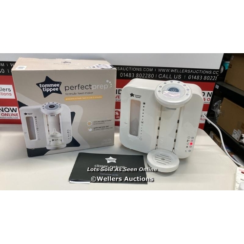 3178 - TOMMEE TIPPEE PERFECT PREP MACHINE / UNTESTED / MINIMAL SIGNS OF USE  / H7