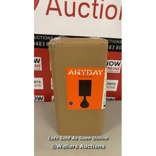 3191 - JOHN LEWIS ANYDAY KRISTY TOUCH TABLE LAMP, FJORD / UNTESTED / MINIMAL SIGNS OF USE  / H7