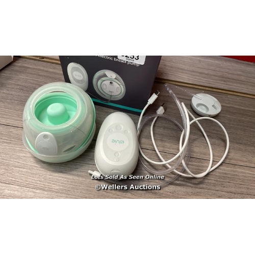 3253 - ELVIE STRIDE SINGLE ELECTRIC SMART BREAST PUMP / UNTESTED / SIGNS OF USE / H3