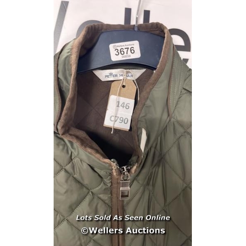 3676 - PETER MILLAR PRE-OWNED JACKET VEST SIZE XL [0]