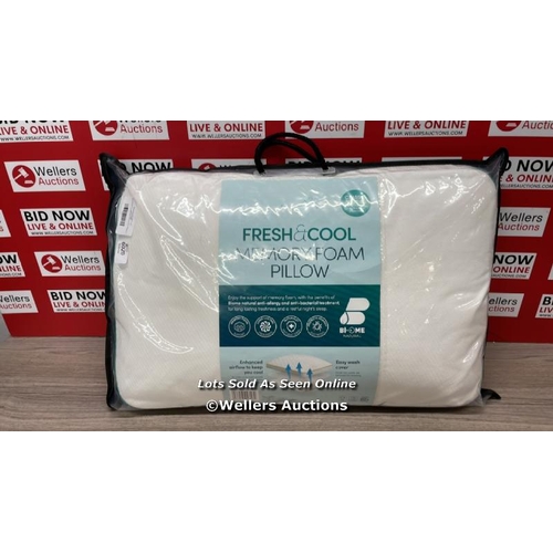 6020 - SNUGGLEDOWN NATURAL ANTI-ALLERGY FOAM PILLOW / MINIMAL SIGNS OF USE / B5