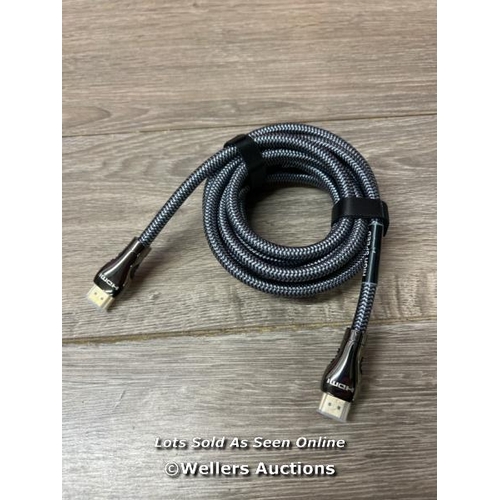 6021 - SANUS PREFERRED 2.1 HDMI CABLE, 8K, 3 METER, TWIN PACK / APPEARS NEW / ONLY 1 / E39