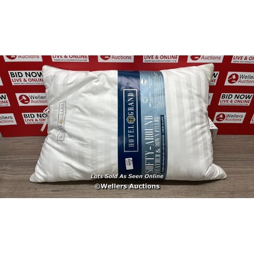 6040 - HOTEL DOWN ROLL PILLOW / APPEARS NEW, WITHOUT PACKAGE / B6