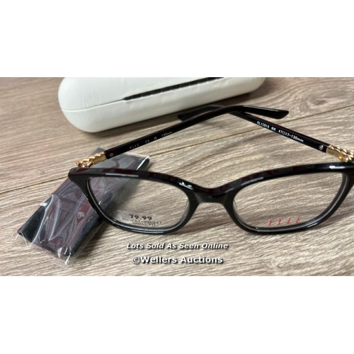 6079 - ELLE EL13518 BK GLASSES FRAMES / NEW / EX-DISPLAY / B10