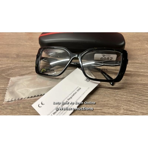 6082 - PRADA 0PR 03ZV 19D-1O1 GLASSES FRAMES / NEW / EX-DISPLAY / B10