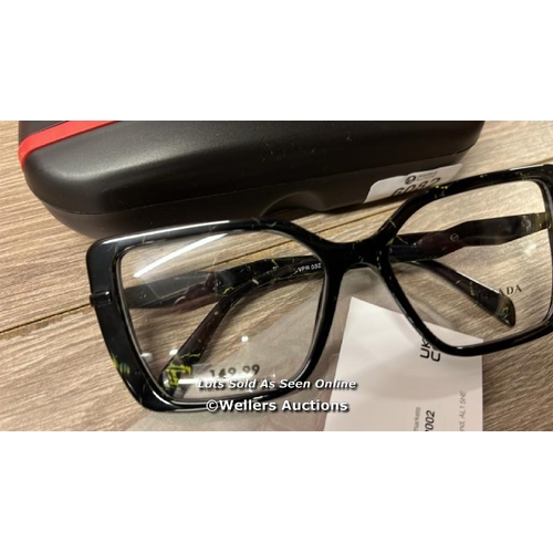 6082 - PRADA 0PR 03ZV 19D-1O1 GLASSES FRAMES / NEW / EX-DISPLAY / B10