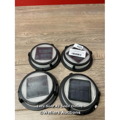 6200 - STERNO HOME 4PK SOLAR LED LIGHTS / B10