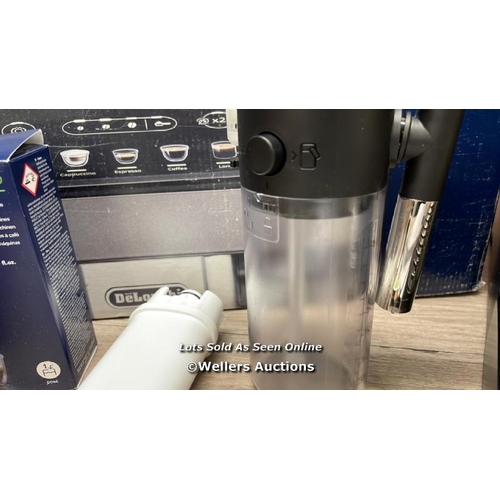 6209 - DE'LONGHI MAGNIFICA EVO BEAN TO CUP COFFEE MACHINE - ECAM290.83.TB / APPEARS NEW, OPEN BOX / POWERS ... 