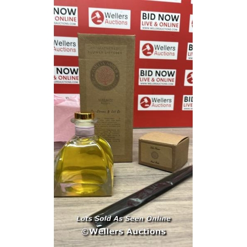 6252 - 250ML FLOWER REED DIFFUSER / NEW - CUSTOMER CHANGE OF MIND RETURN / E17