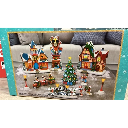 6264 - DISNEY CHRISTMAS VILLAGE SET / NEW & SEALED / E73