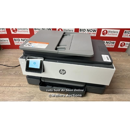 6302 - HP OFFICEJET PRO 8022E ALL IN ONE PRINTER / POWERS UP / SIGNS OF USE / E61