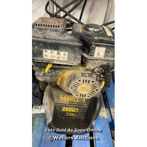 6345 - CHAMPION PRESSURE WASHER / SIGNS OF USE / UNTESTED / P7