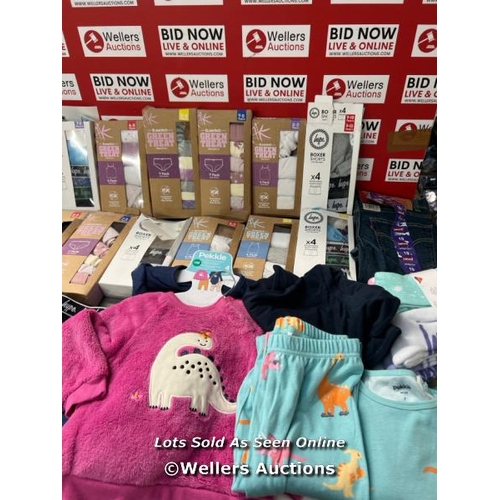 7048 - CHILDRENS NEW MIXED CLOTHING INCL. SOCKS, LOUNGE & SLEEP WEAR AND MORE INCL. HYPE / MIXED SIZES / S1... 