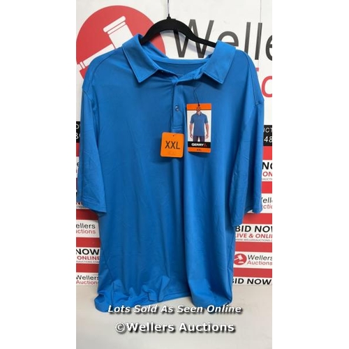 7123 - GENTS NEW GERRY ACTIVE WEAR POO SHIRT / XXL / S19