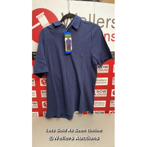 7158 - GENTS NEW ORVIS INTERLOCK POLO SHIRT / L / S19