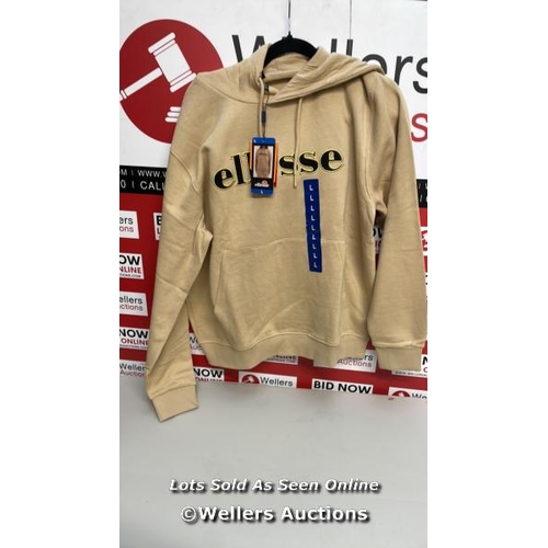 7193 - LADIES NEW ELLESSE CREAM HOODY / L / S19