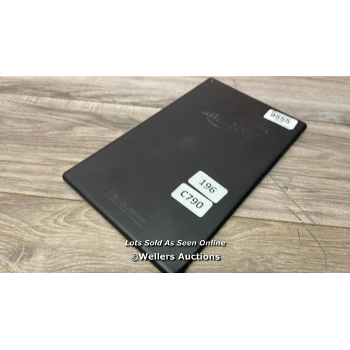 8009 - AMAZON FIRE HD 10 - 7TH GENERATION (2017) / SL056ZE - SCREEN DAMAGED AND FACTORY SETTINGS RESTORED /... 